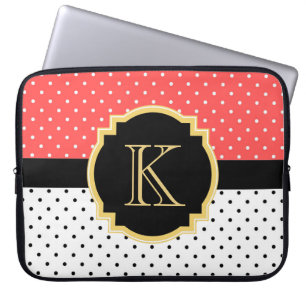 Dots Pattern Laptop Sleeve
