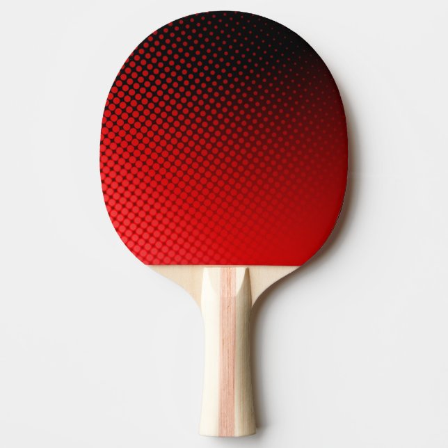 Dots Pattern Ping Pong Paddle (Front)