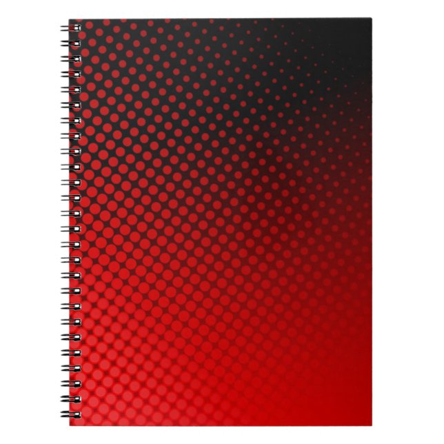 Dots Pattern Spiral Notebook (Front)
