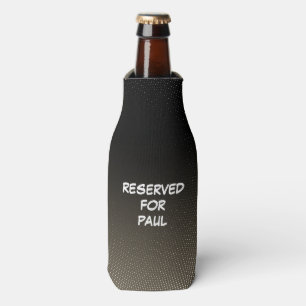 Dots RESERVED Name Personalised Bottle Cooler