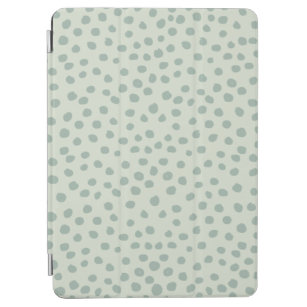 Dots Sage Green iPad Air Cover