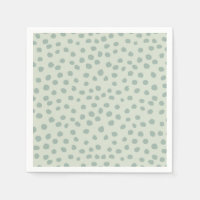Dots Sage Green