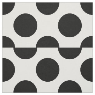 Dots seamless pattern black + your back fabric