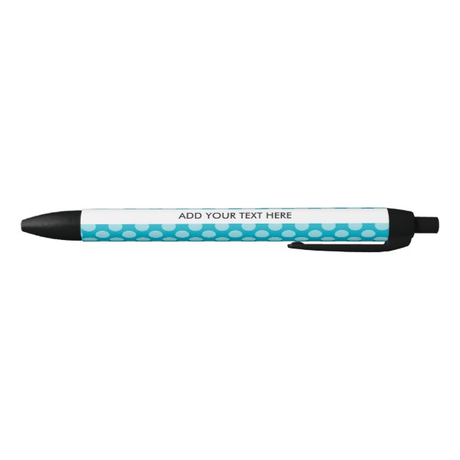 Dots seamless pattern white transp. + your backgr. black ink pen (Bottom)