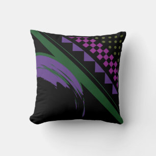 Dots, Squares, Stripes Cushion