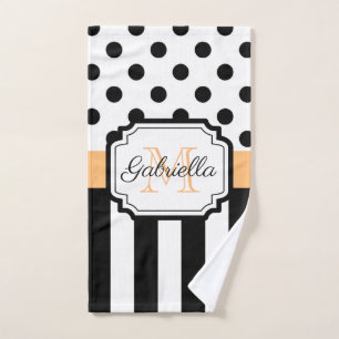 Dots & Stripes Bath Towel Set