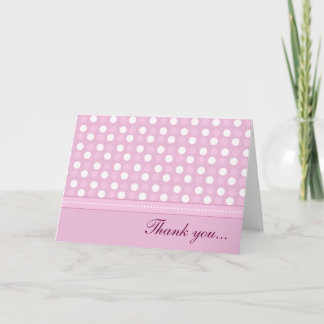 Dots Thank You - Pink
