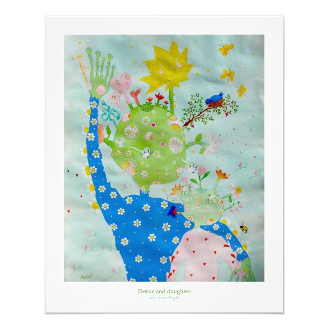 Dotsie and Daughter Photo Print (Front)