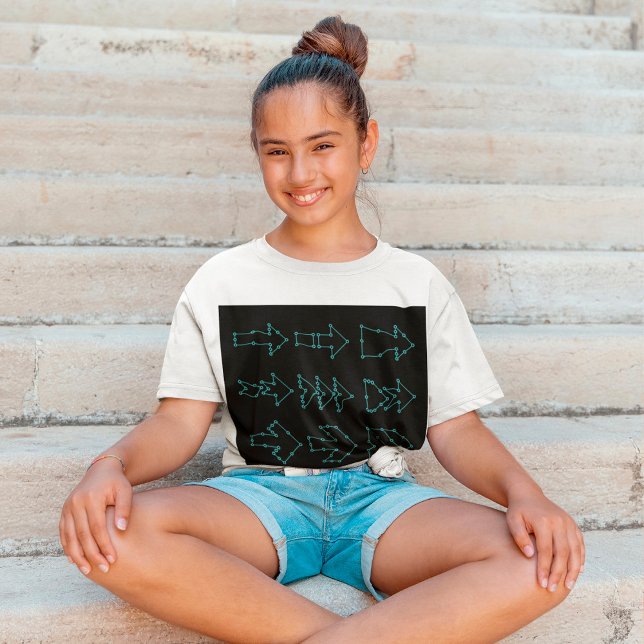 Dotted Arrows T-Shirt (Creator Uploaded)