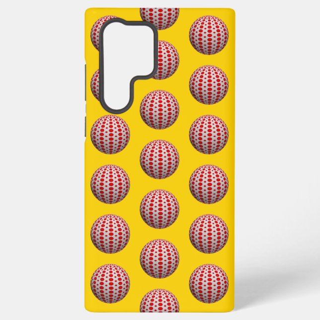 Dotted Ball Postage Samsung Galaxy S22 Ultra Case (Back)