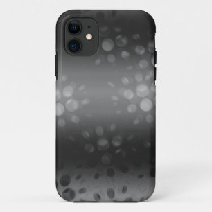 Dotted Bursts Pattern - Black, Grey, White Case-Mate iPhone Case
