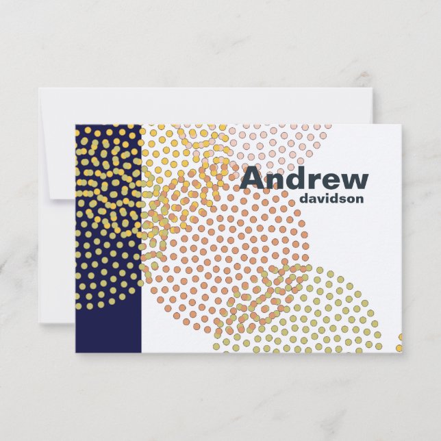 Dotted Circles Personalised Notes (Front)