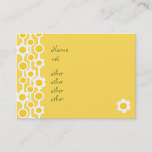 Dotted Daisies No.1 Business Card