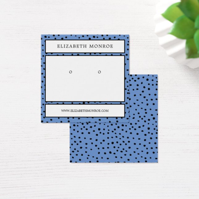 Dotted Earring Holder, Jewellery Display (Desk)