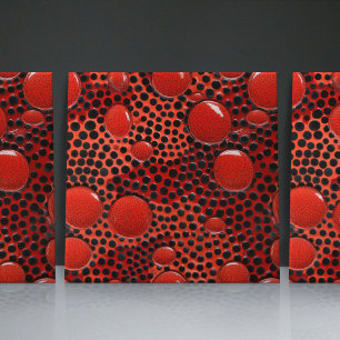 Dotted Faux Relief Glazed Contemporary Home Decor Tile