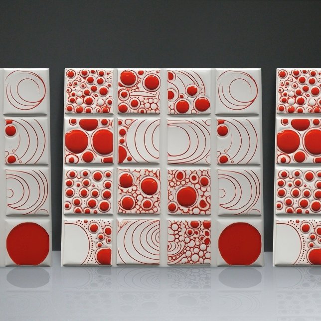 Dotted Faux Relief Glazed Contemporary Home Decor Tile (Creator Uploaded)