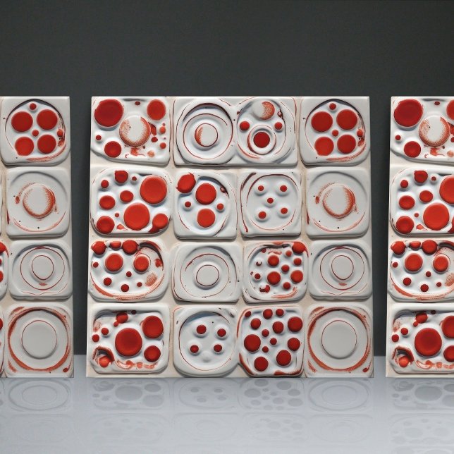 Dotted Faux Relief Glazed Contemporary Home Decor Tile (Creator Uploaded)