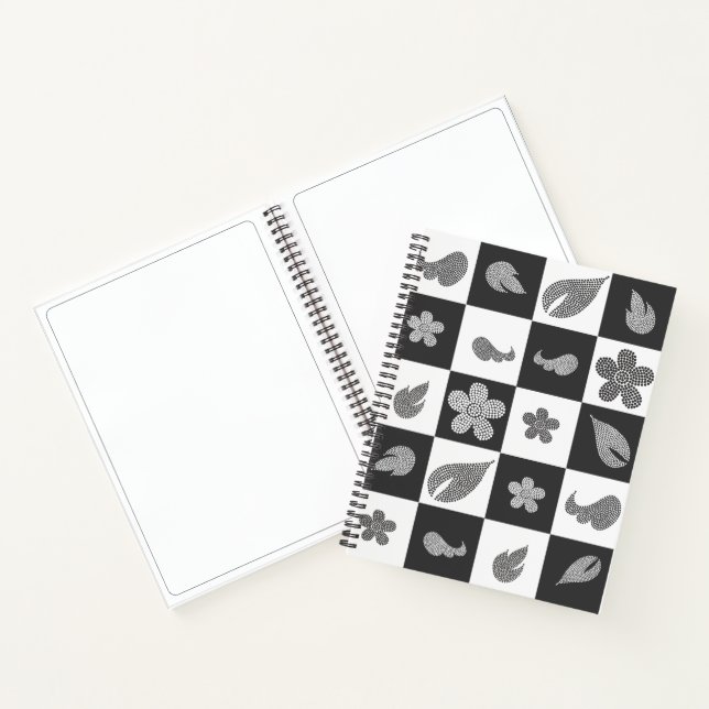 Dotted Leaves Notebook (Inside)