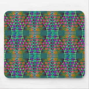 Dotted Orderly Chaos Wallpaper coloured + your ide Mouse Pad