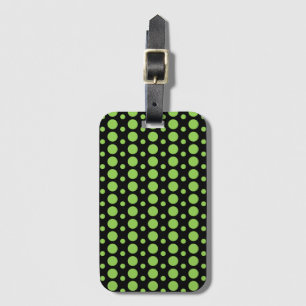 Dotted Stripe Luggage Tag