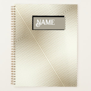 Dotted striped pattern Planner