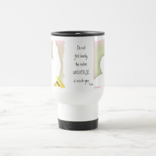 Dotted Tulip Rumi Quote Travel Mug