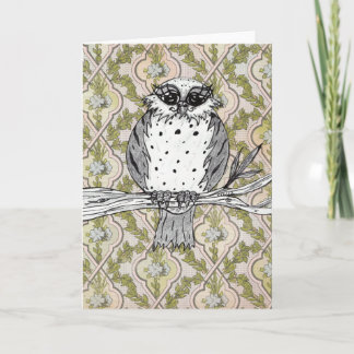 Dotti the Owl 30 Greeting Card