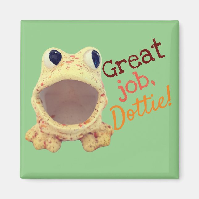 Dottie Frog  Magnet (Front)
