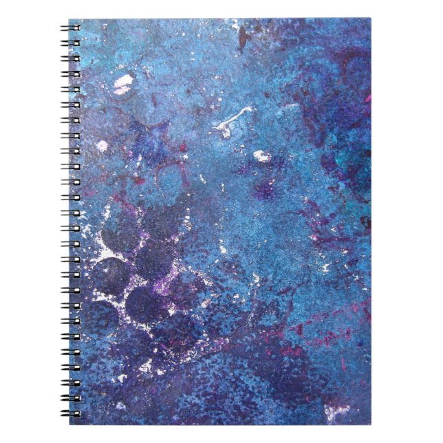 Dottie Scottie Abstract Spiral Notebook (Front)