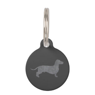 Dotty Dachshund Pet Tag