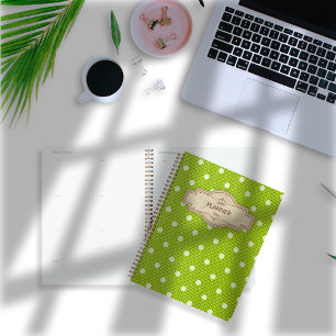 Dotty Delight Green Planner