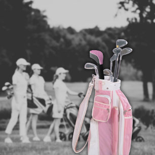 Dotty Delight Pink Golf Head Cover