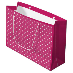 Dotty Delight Red Large Gift Bag