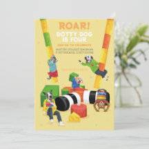 Dotty Dog Roar Soft Play 4th Birthday Party