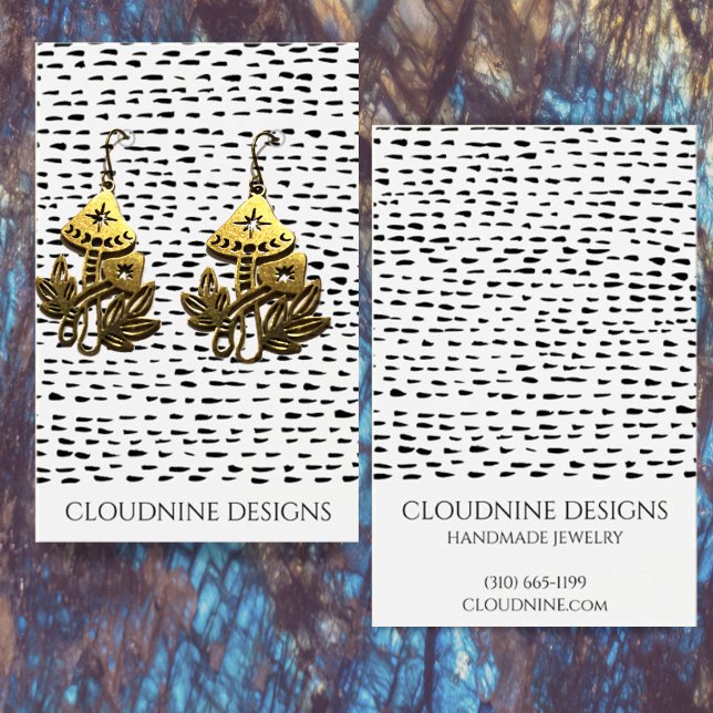 Dotty Earring Necklace Jewellery Display Card (Creator Uploaded)