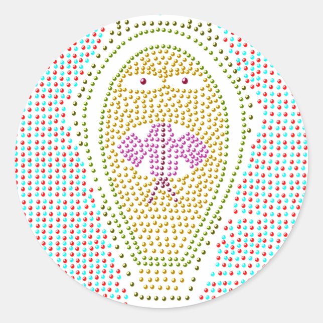 Dotty Egyptian Cobra Sticker (Front)