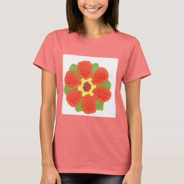 Dotty Flower Women's Bella+Canvas Flowy T-Shirt (Front)