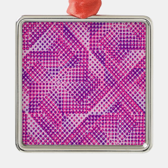 Dotty Metal Tree Decoration (Front)