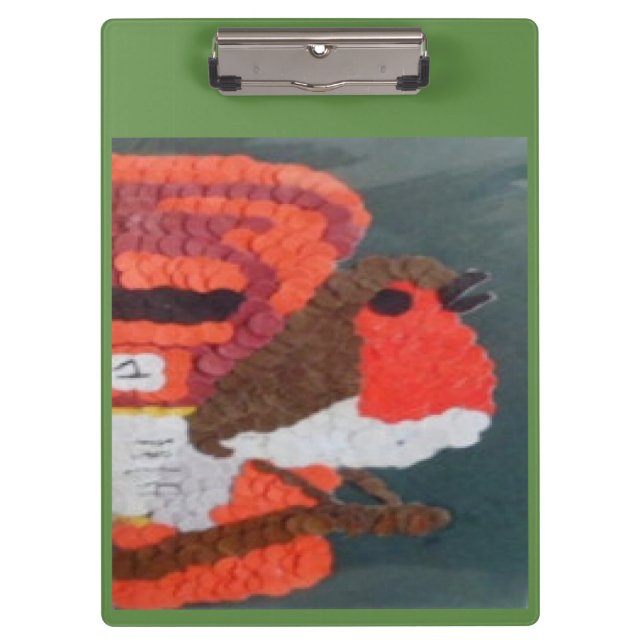 Dotty Robin A4 Clipboard (Front)