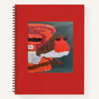 Dotty Robin Spiral Notebook