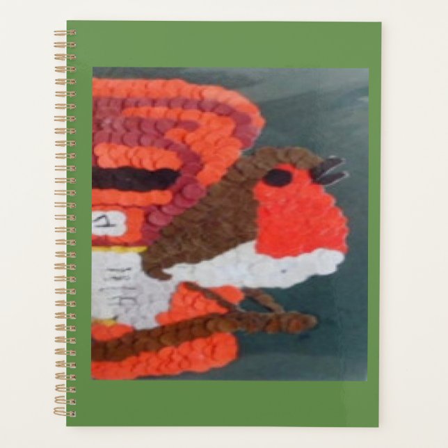 Dotty Robin Standard Planner (Front)