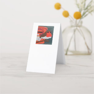 Dotty Robin Vertical Appointment Card