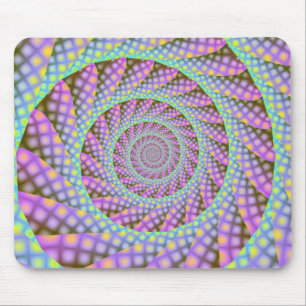 Dotty Spiral Mousepad