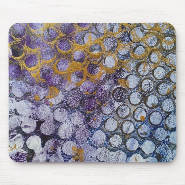 Dotty Spotty Abstract Mouse Pad (Front)