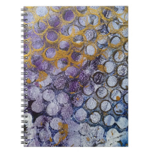 Dotty Spotty Abstract Spiral Notebook