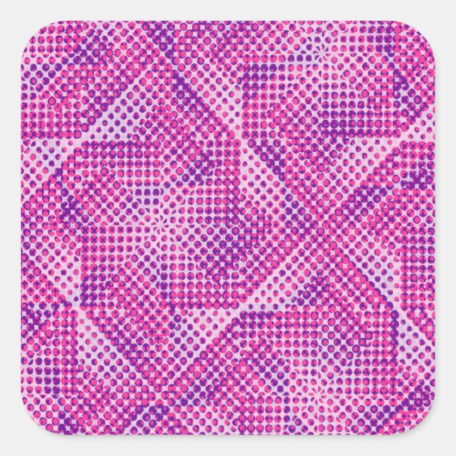 Dotty Square Sticker (Front)