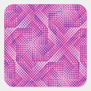 Dotty Square Sticker