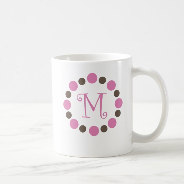 Dotz Initial Mug "M" (Right)