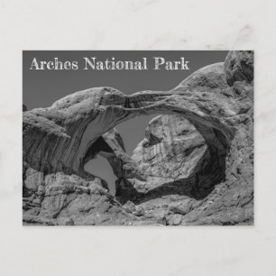 Double Arch at Arches National Park Postcard