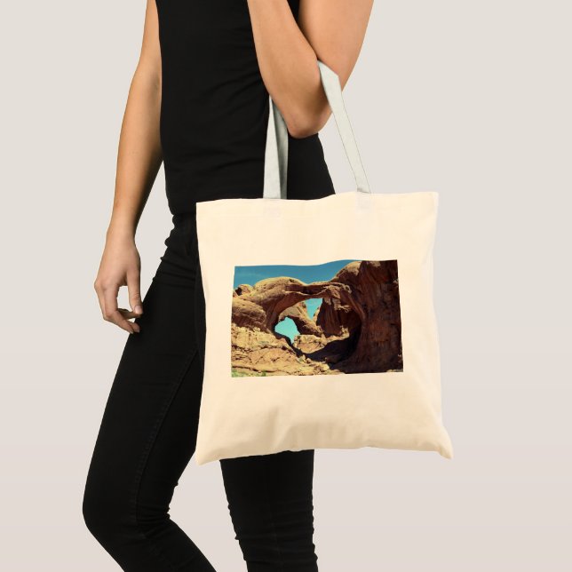 Double Arch Desert Photo Tote Bag (Front (Product))